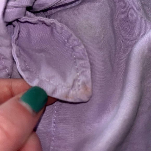 Purple Aerie Flowy shorts size large - Picture 6 of 6